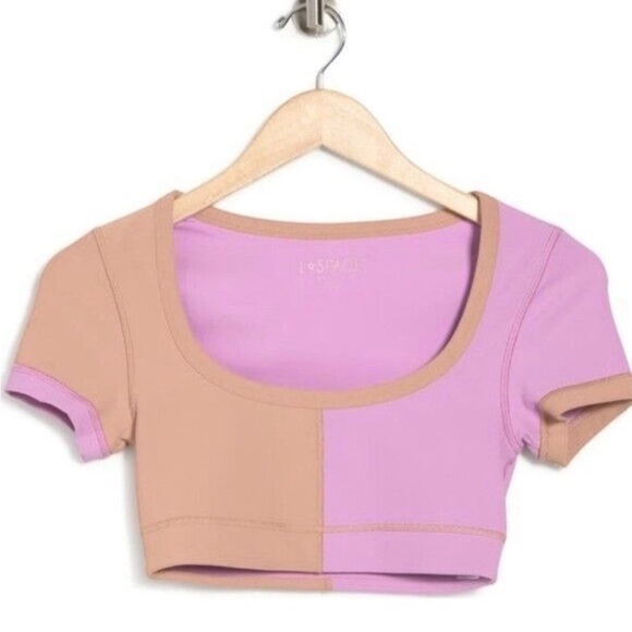 L Space Colorblock Crop Top - Pink and Tan NWT
Size Medium but runs Small - Picture 6 of 7